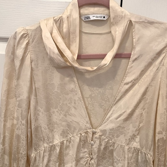 Zara | NWOT champagne blouse - Picture 5 of 10